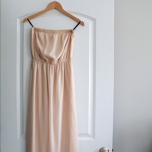 Forever 21 Tan Maxi Dress